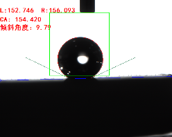 接觸角測(cè)量?jī)x實(shí)驗(yàn)記錄